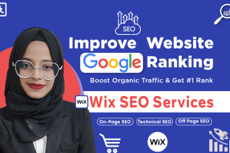 be wix website on page SEO optimization services expert