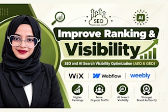do wix, webflow or weebly SEO with aeo and GEO for google and ai search
