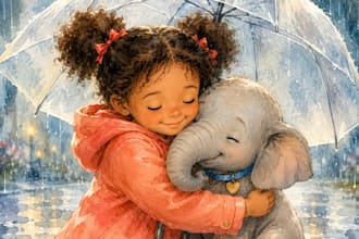 illustrate children story book illustration for amazon KDP