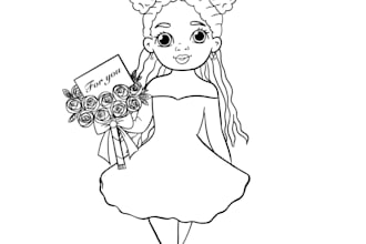 draw african american affirmation career coloring book pages