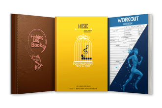 design kdp low content books like log books journal
