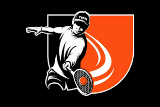 design a modern sports logo for padel brands