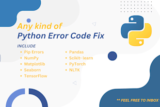 do python bug fixing, efficient error resolution service