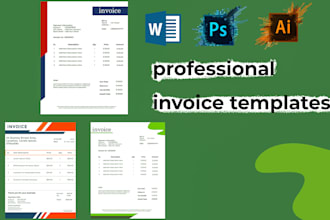 provide rate list receipt professional template