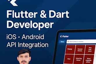 create full flutter app solution