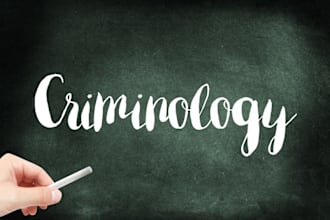 handle all you criminology related writings