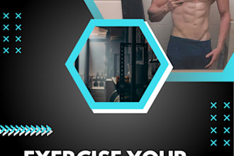 create a custom exercise and nutrition plan with guidance