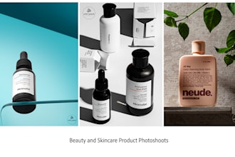 do beauty and skincare product photography