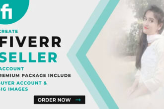 create fiverr gig image design thumbnail design