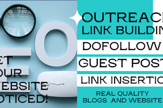 build off page seo backlinks high quality link building through blogger outreach