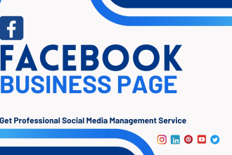 create and setup facebook business page