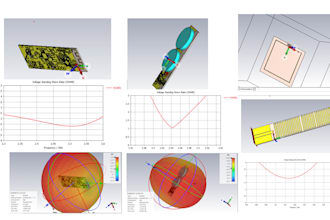 printed pcb antenna for blerfid applications