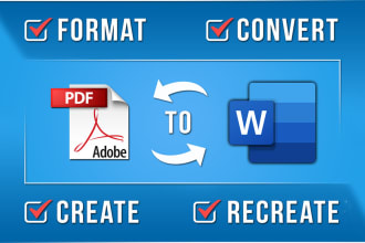 convert scanned images, PDF to word, powerpoint, excel editable format
