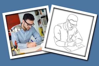 create line or one line art