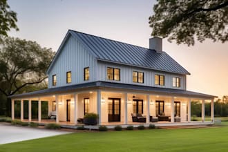 do 3d visualization of house for real estate marketing