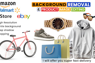 do professional amazon product background remove and photo cut out