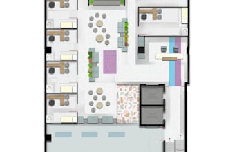 do top level 2d and 3d floor plan render