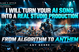 turn your ai suno song into a real studio production