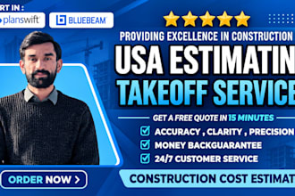 give you full bid takeoff and construction estimate by planswift