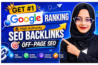 increase domain authority or rating da DR with high quality SEO backlinks