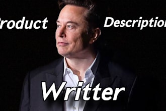 write product description for your product