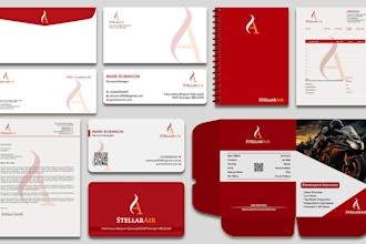 create all of the stationery, letterhead, and business cards