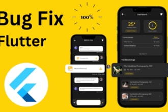 fix bugs and errors in your existing flutter app