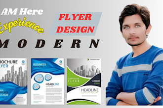 create beautiful flyer and banners design