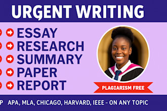 do research and summary writing, reports, papers, case study analysis in apa mla
