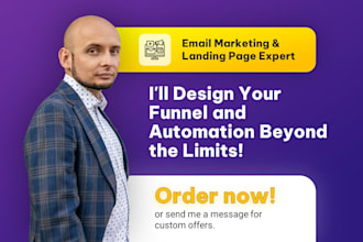 design your funnel and automation
