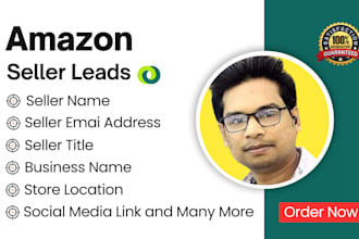 collect amazon seller leads like store address, email, contact number b2b leads