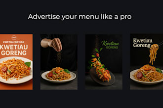 unlimited revisions design professional food photography