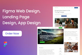 design website UI UX in figma
