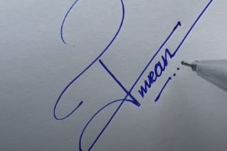 create stylish professional signature and autograph