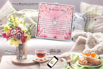 do message card design for you according to your choice