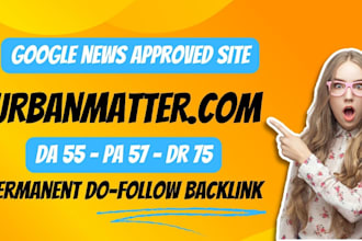 do guest post on urbanmatter dofollow buy backlinks link insertion urbanmatter