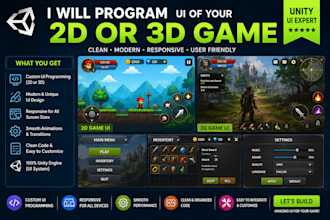 program UI of your unity game