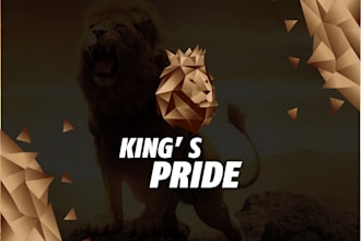 design modern and creative geometric and polygonal logo for your brand