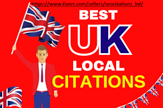 make UK business listing and nap citation for local SEO