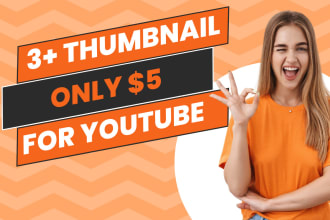create amazing youtube thumbnails at a low cost