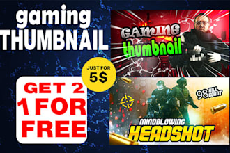 do best gaming youtube thumbnails