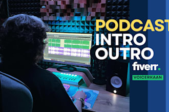 create flawless podcast intro outro and audio logo