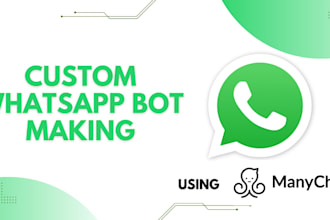 create custom whastapp bot using manychat