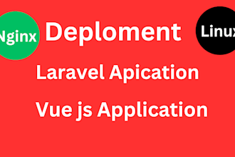 deploy your  laravel, or vue app to a linux server