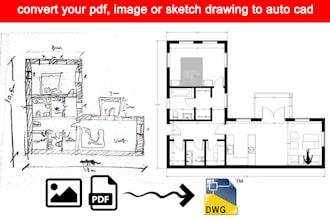 architectural draftsman in autocad or revit