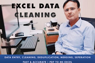 do data cleaning and formatting in ms excel and cvs file