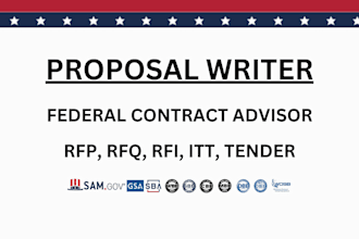 craft government bid, rfp, proposal, and tender from scratch