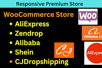 build woocommerce dropshipping with aliexpress dsers zendrop shein cj alibaba