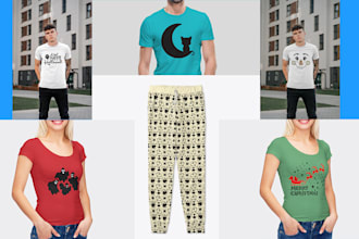 custom retro vintage t shirt logo design
