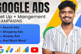 setup and optimize your google ads adwords PPC campaigns